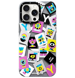 قاب Youngkit یانگ کیت White S.Nine Colorful Eyes Magsafe Series Iphone